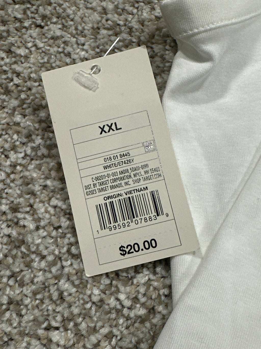 A New Day white ribbed tank top, view 5
