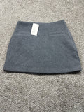 A New Day heather gray A-line mini skirt view 1