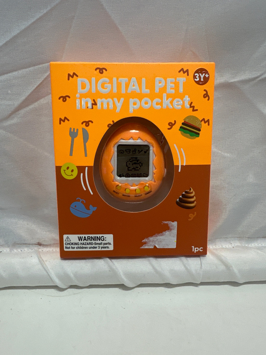 Digital Pet “In My Pocket” Virtual Pet Toy – Hatch, Feed & Grow