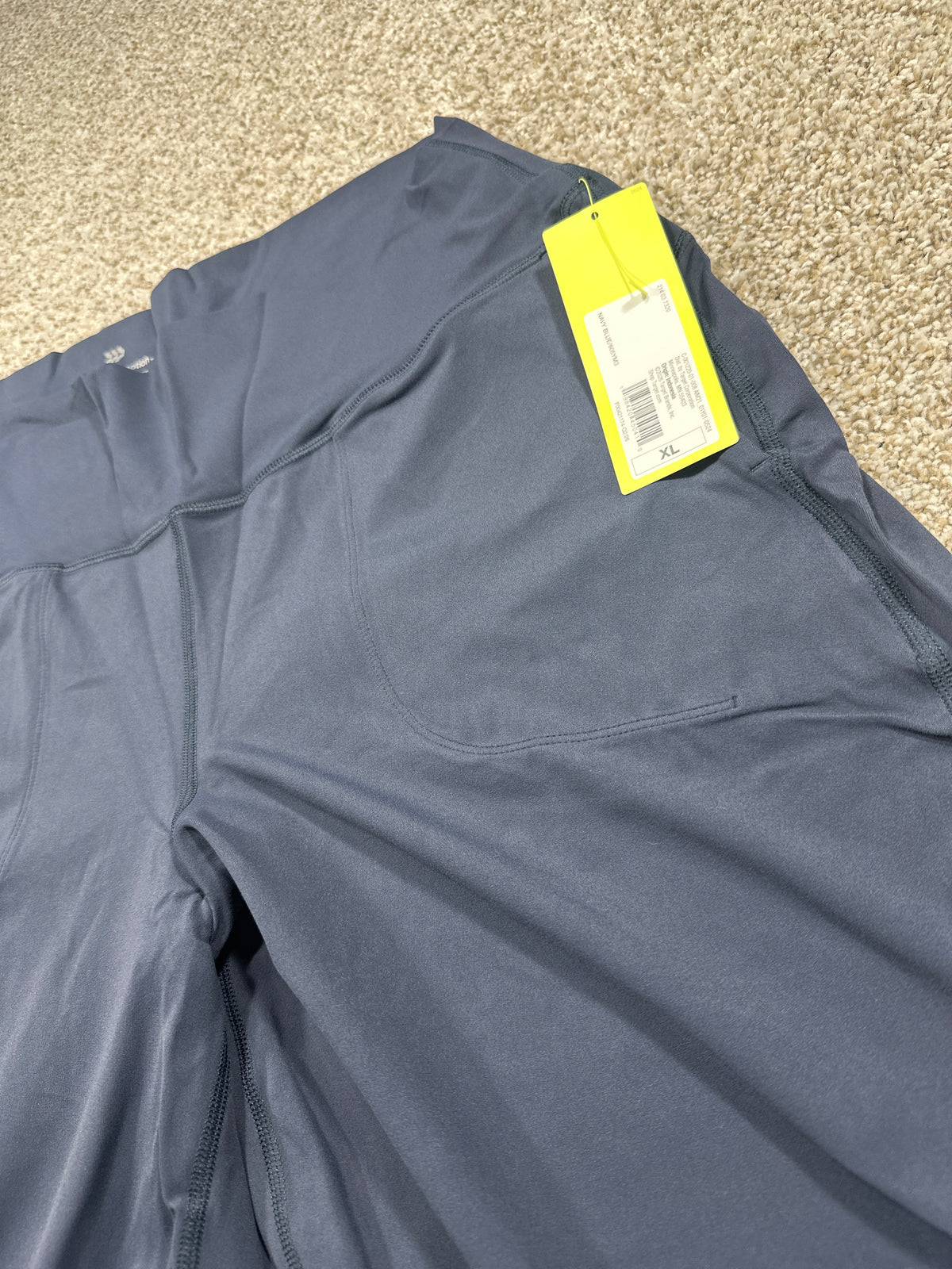 All in Motion women's navy blue Everyday Soft high-rise wide-leg pants, photo 2