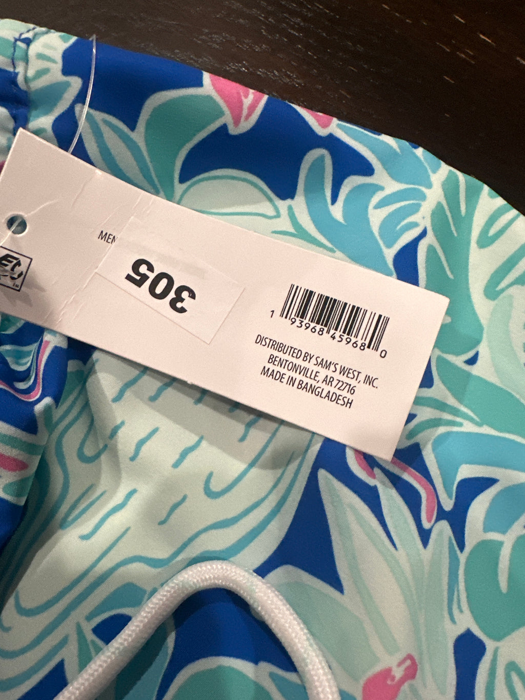 Member’s Mark Flamingo Print Swim Trunks – Tropical Beach Shorts