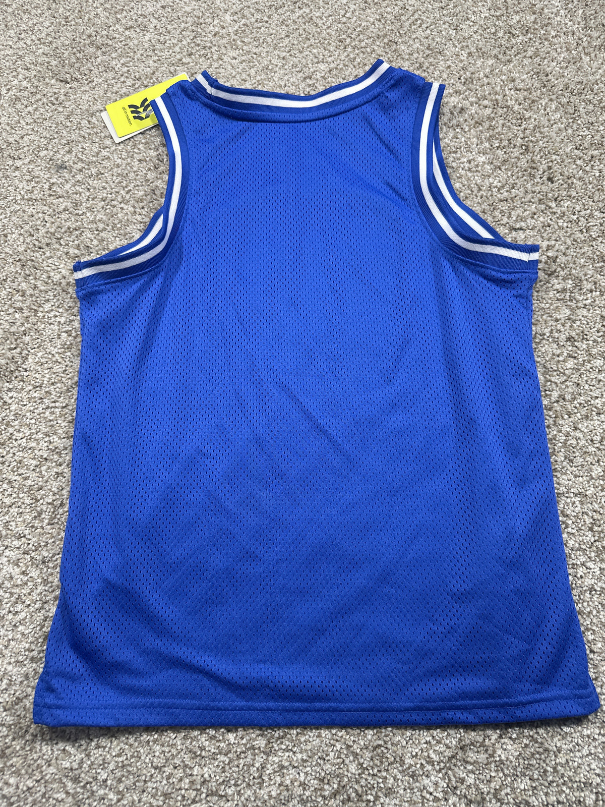 All in Motion girls royal blue Hoop Girls 42 graphic tank top, photo 3