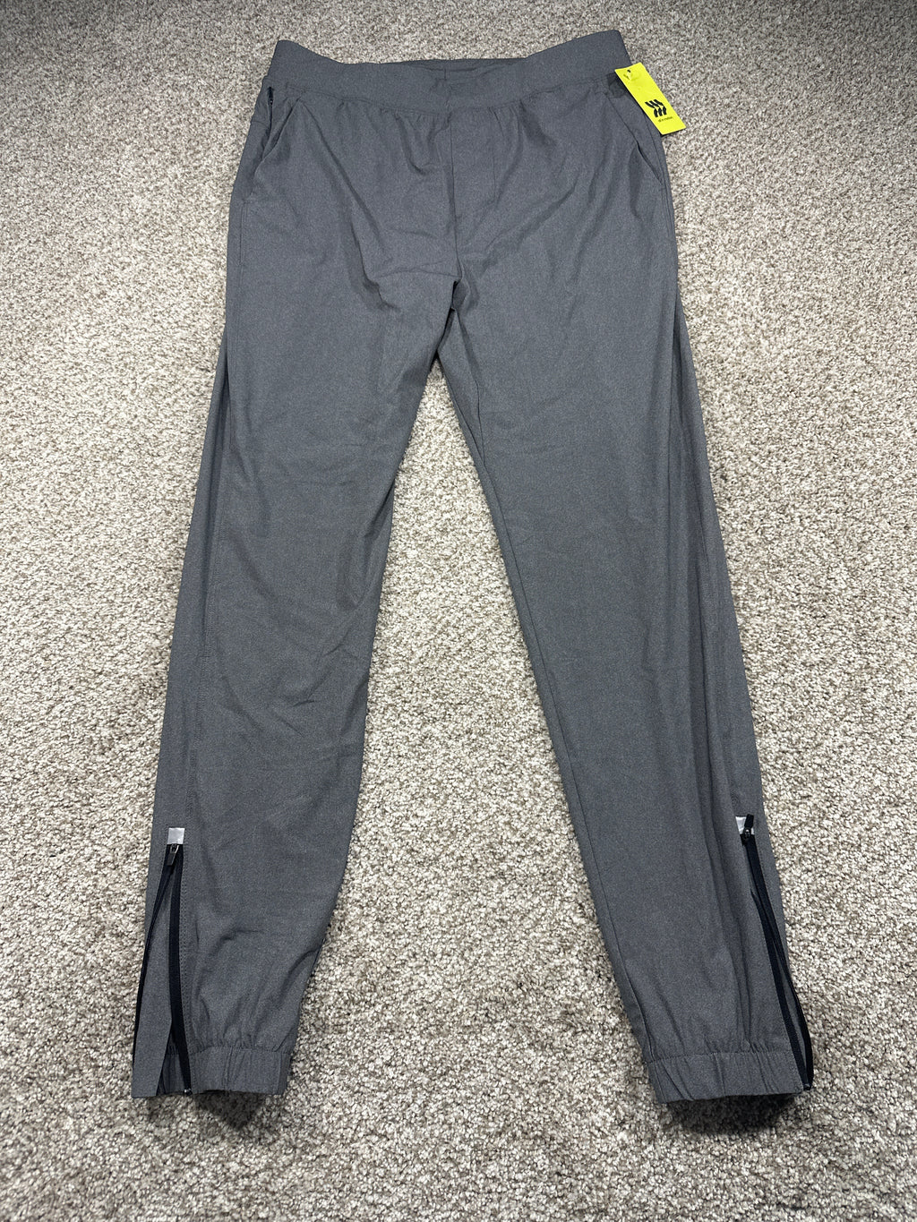 All in Motion men's heather ebony lightweight run jogger pants, photo 1