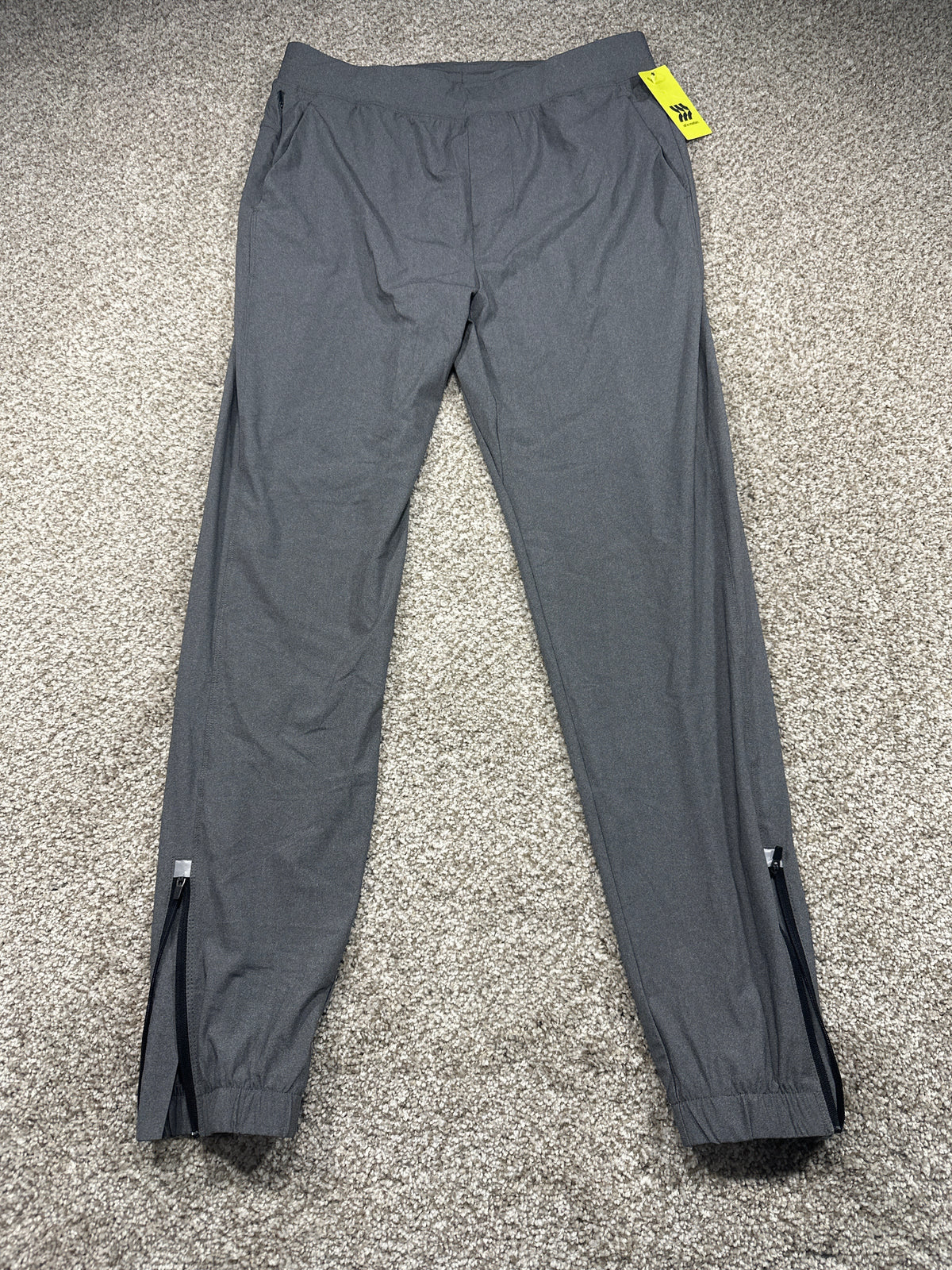 All in Motion men's heather ebony lightweight run jogger pants, photo 1
