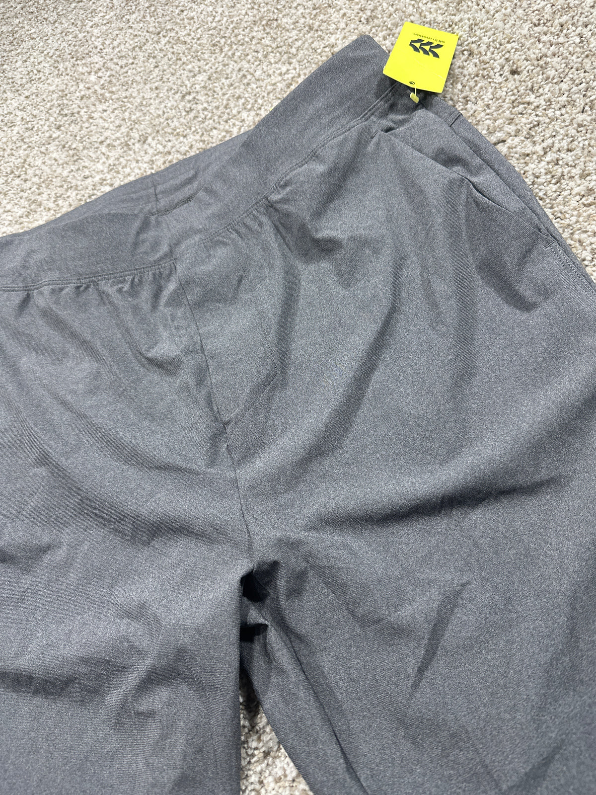 All in Motion men's heather ebony lightweight run jogger pants, photo 2