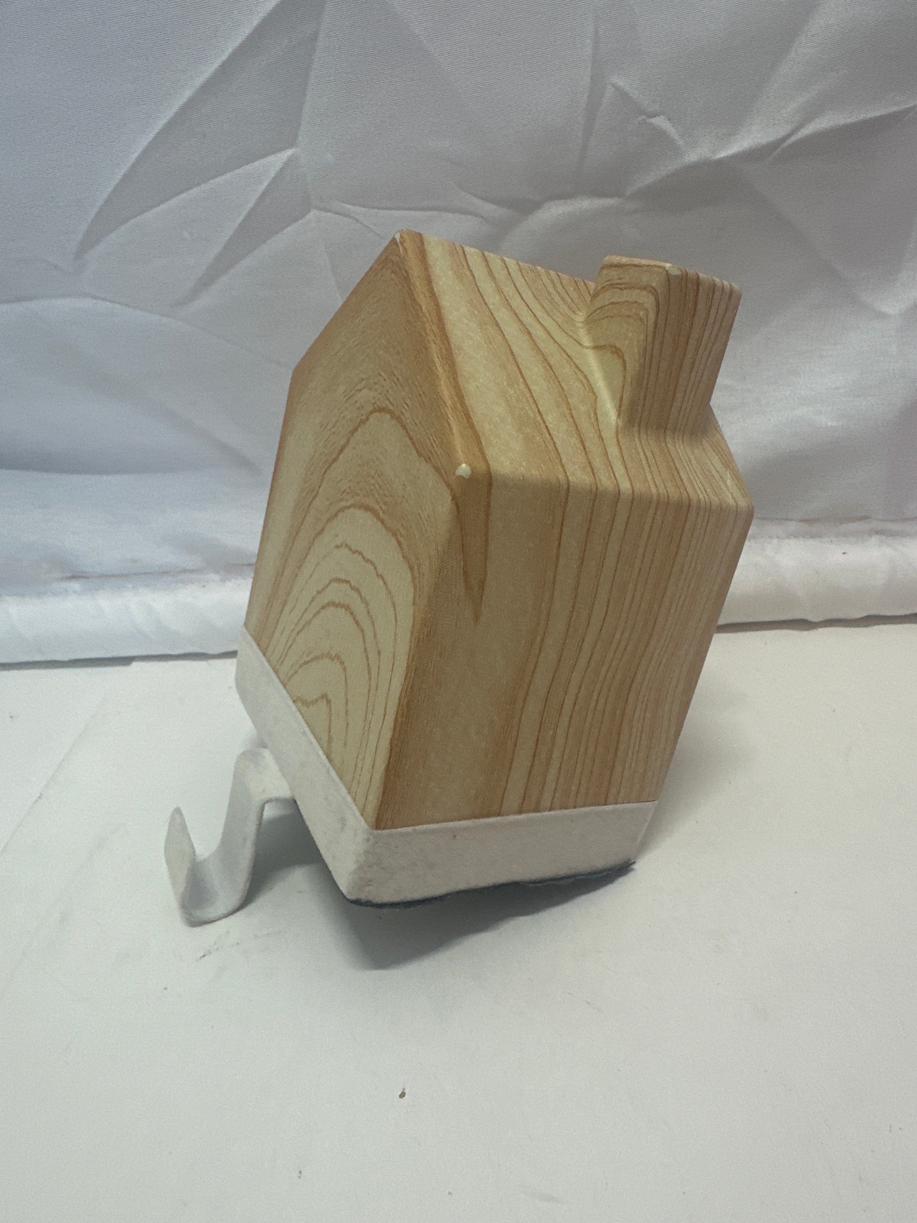 Wooden House Stocking Holder – Mantel Christmas Stocking Hook