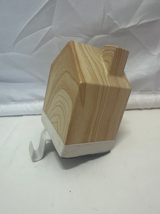 Wooden House Stocking Holder – Mantel Christmas Stocking Hook