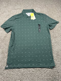 All in Motion men's pine green textured polo, photo 1