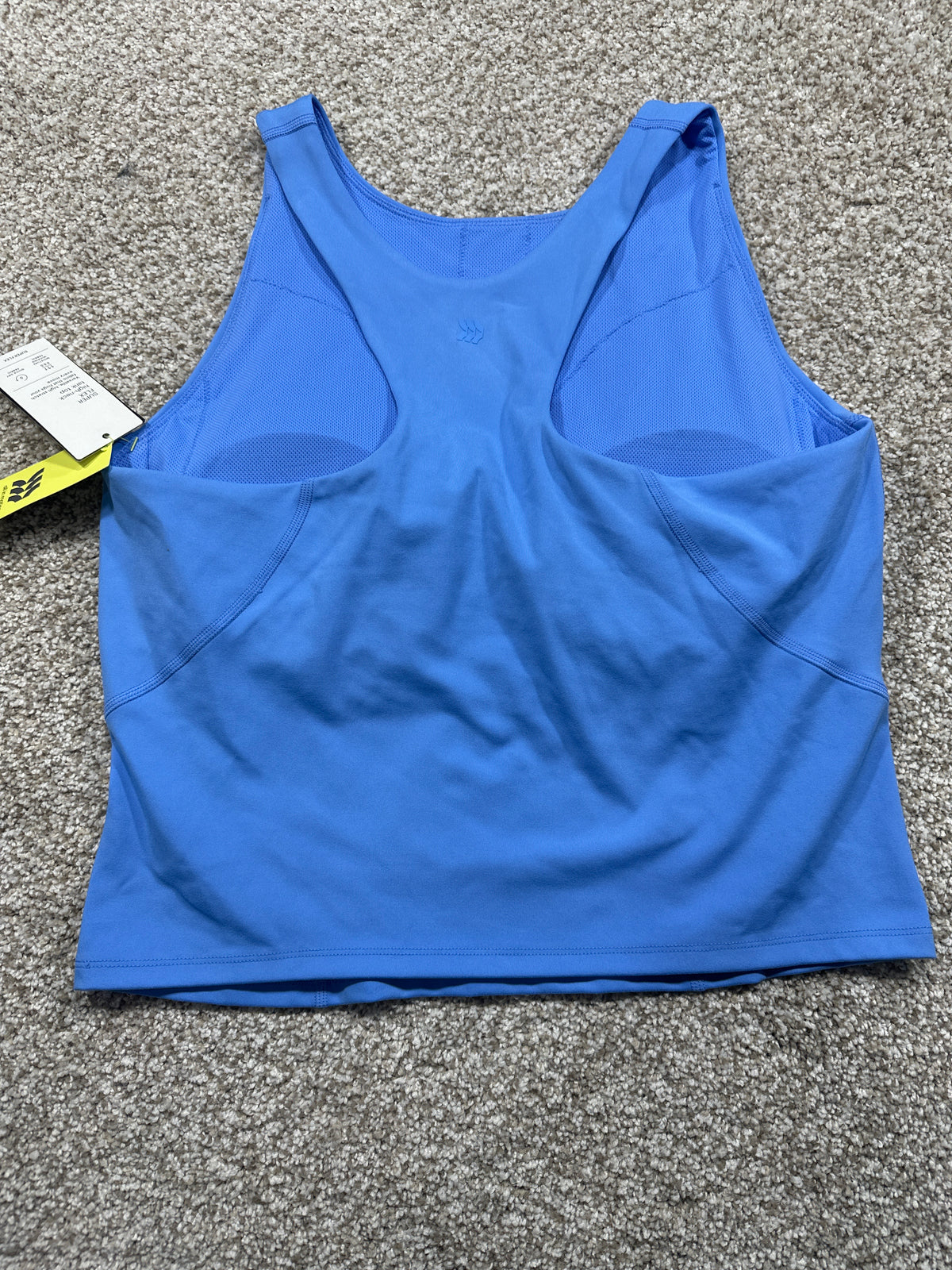 All in Motion women's blue high neck tank top, photo 3