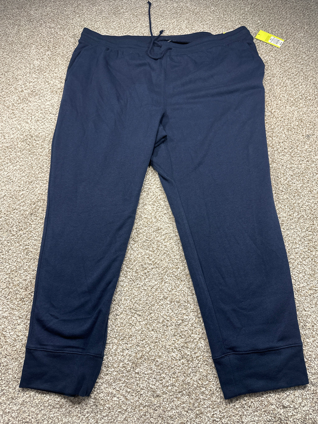 All in Motion men's navy fleece joggers, photo 1