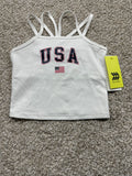 All in Motion girls USA strappy tank, photo 1