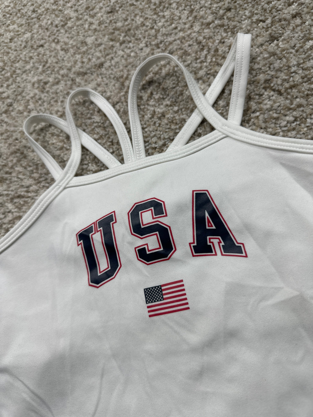All in Motion girls USA strappy tank, photo 2