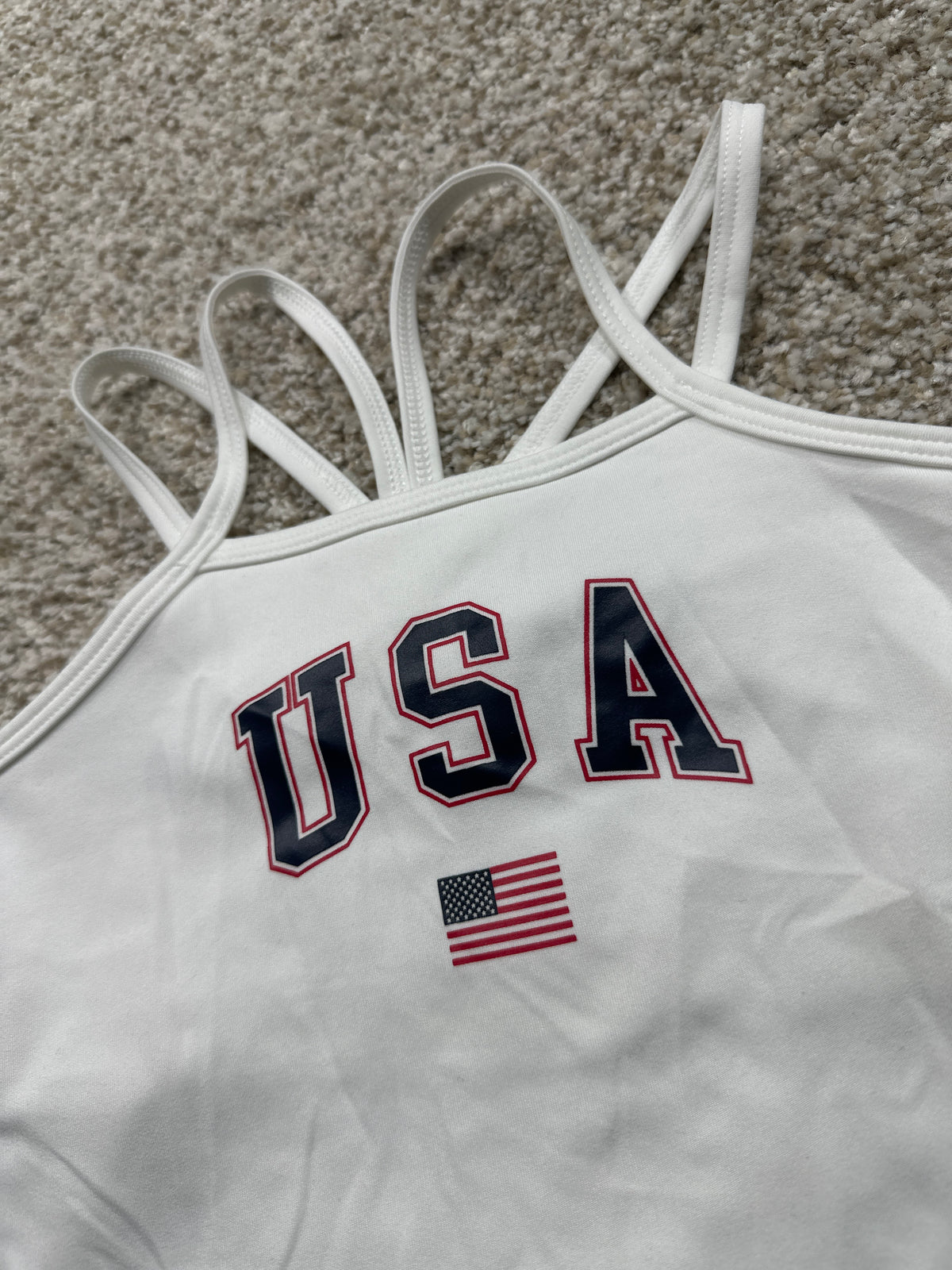 All in Motion girls USA strappy tank, photo 2