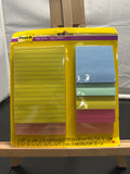 Post-it Super Sticky Notes assorted pack 315 sheets