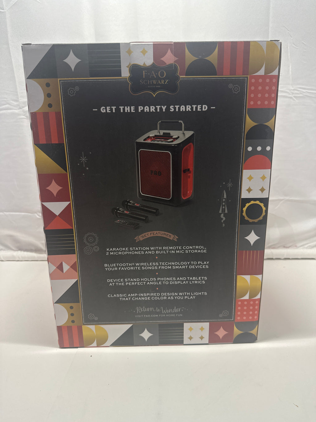 FAO Schwarz Stage Stars Karaoke – 2 Mic Music Station