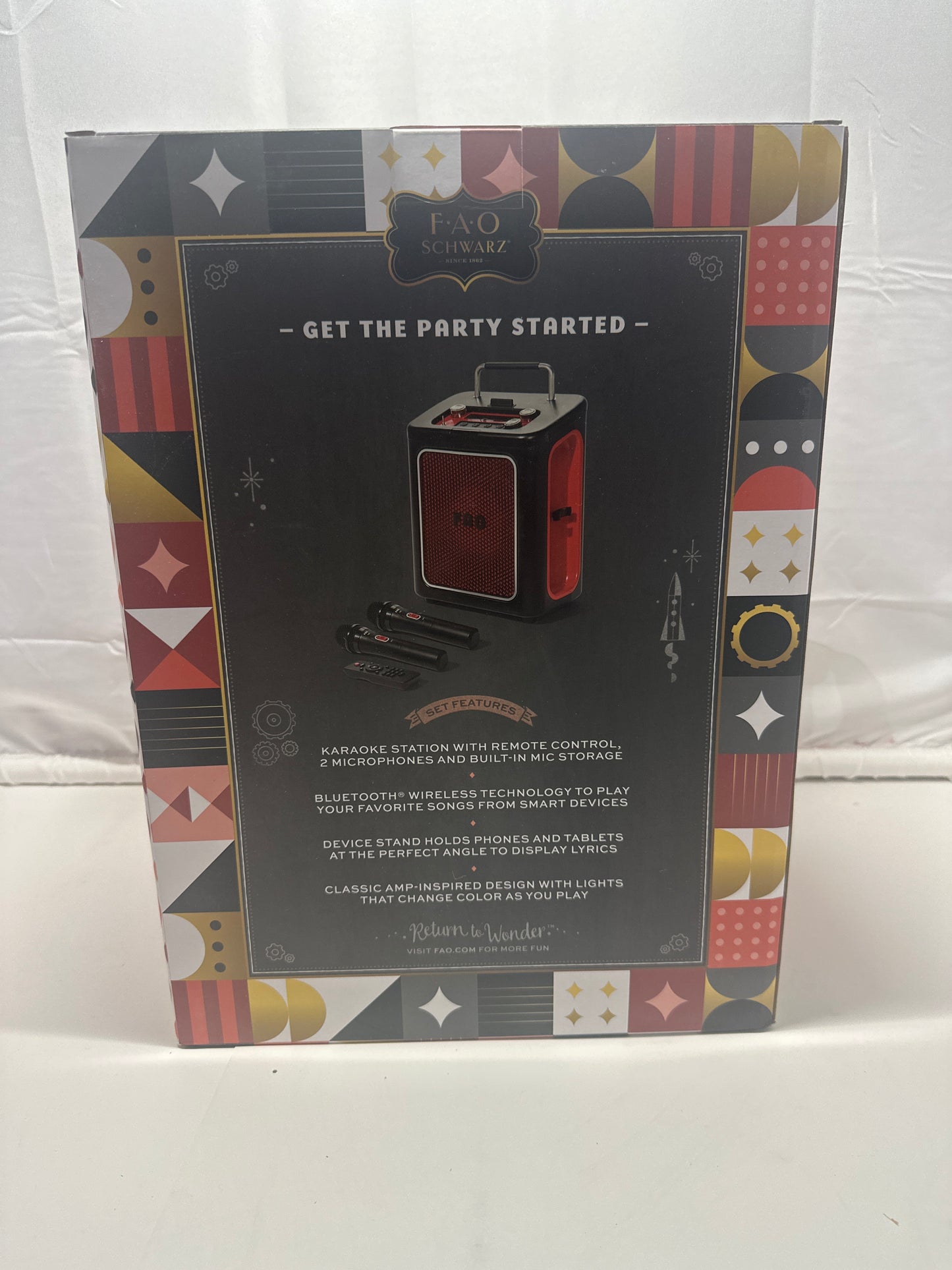 FAO Schwarz Stage Stars Karaoke – 2 Mic Music Station