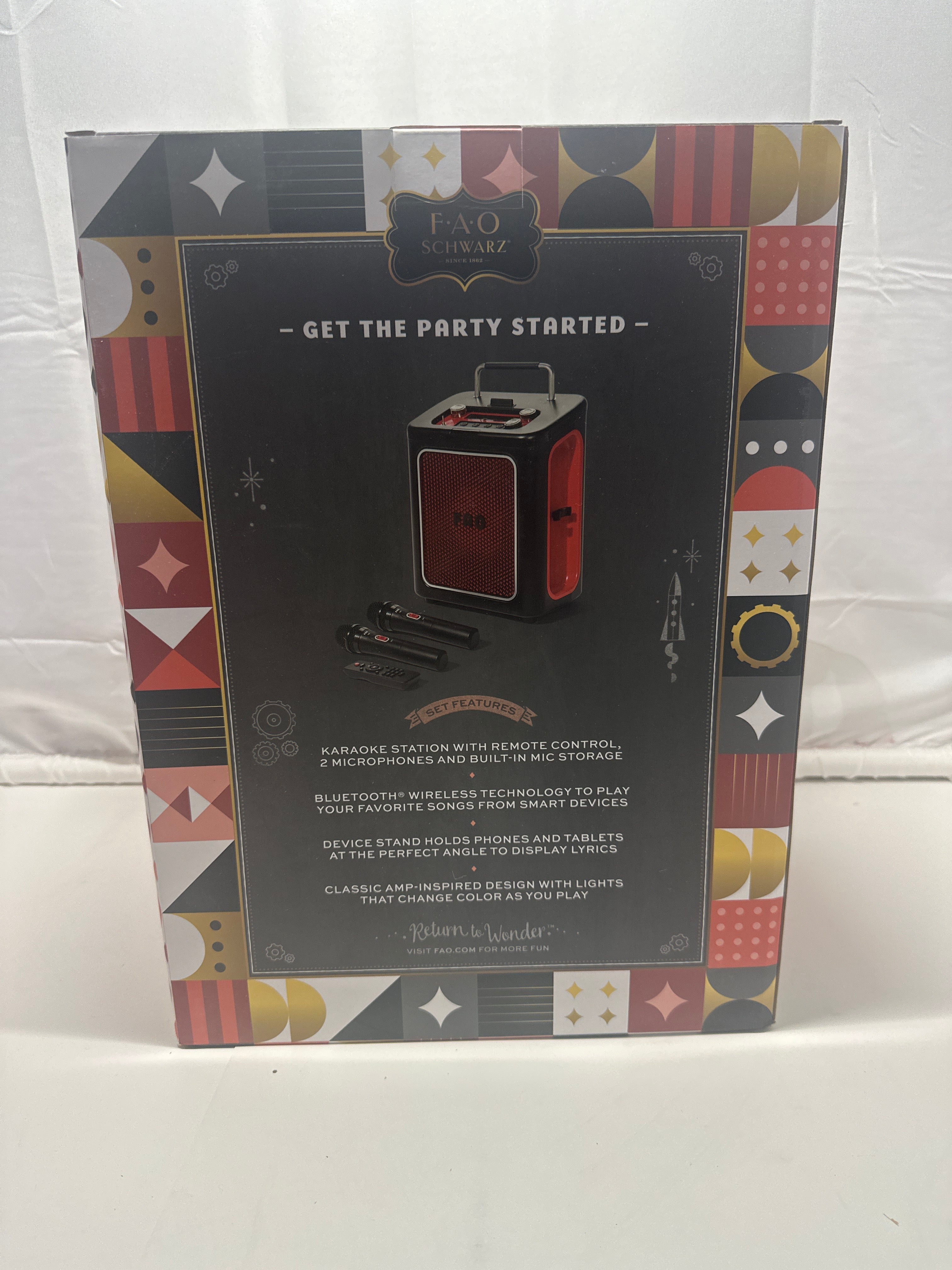 FAO Schwarz Stage Stars Karaoke – 2 Mic Music Station