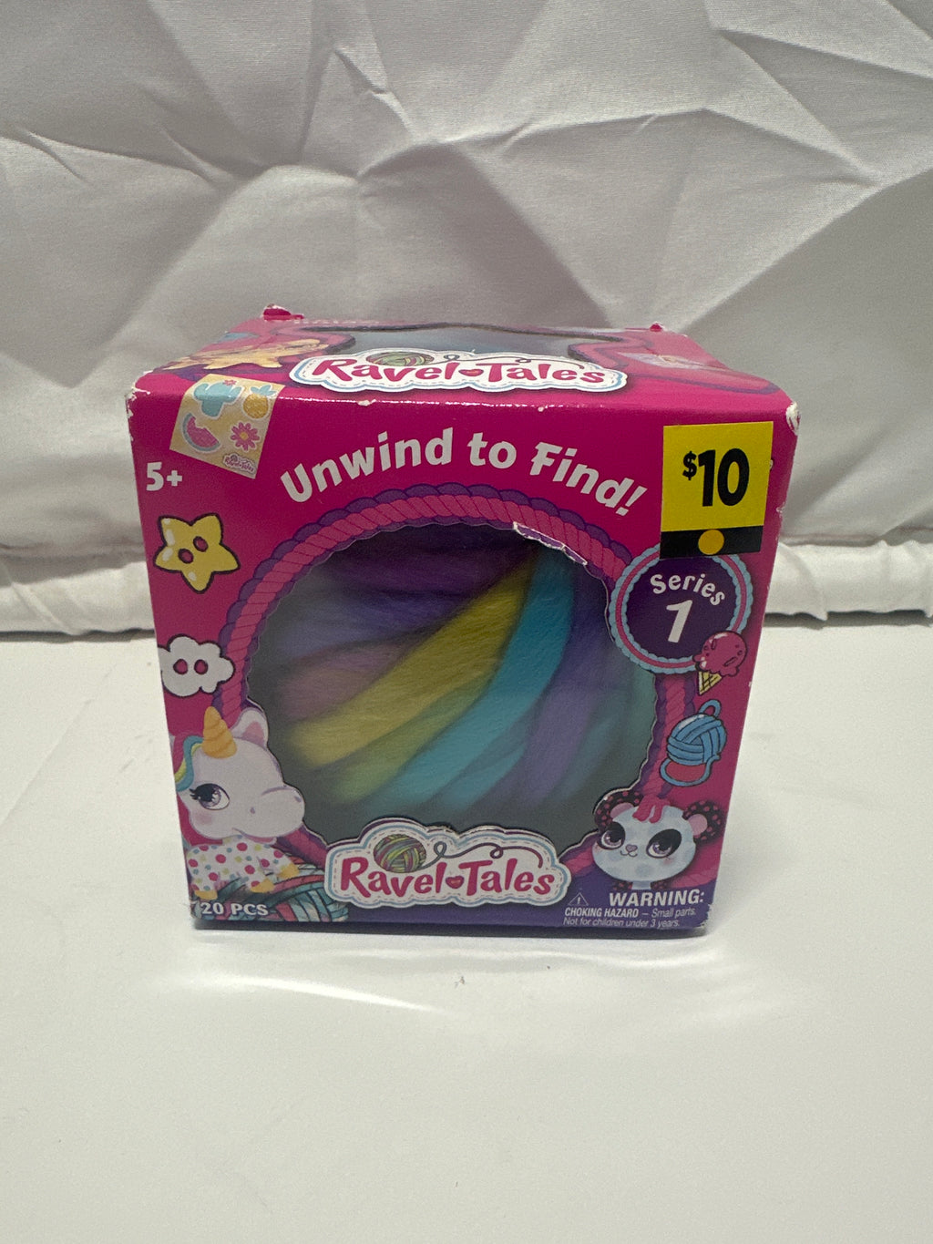 Ravel Tales Surprise Yarn Plush – Series 1 Mystery Toy (20 Pieces, Ages 5+)
