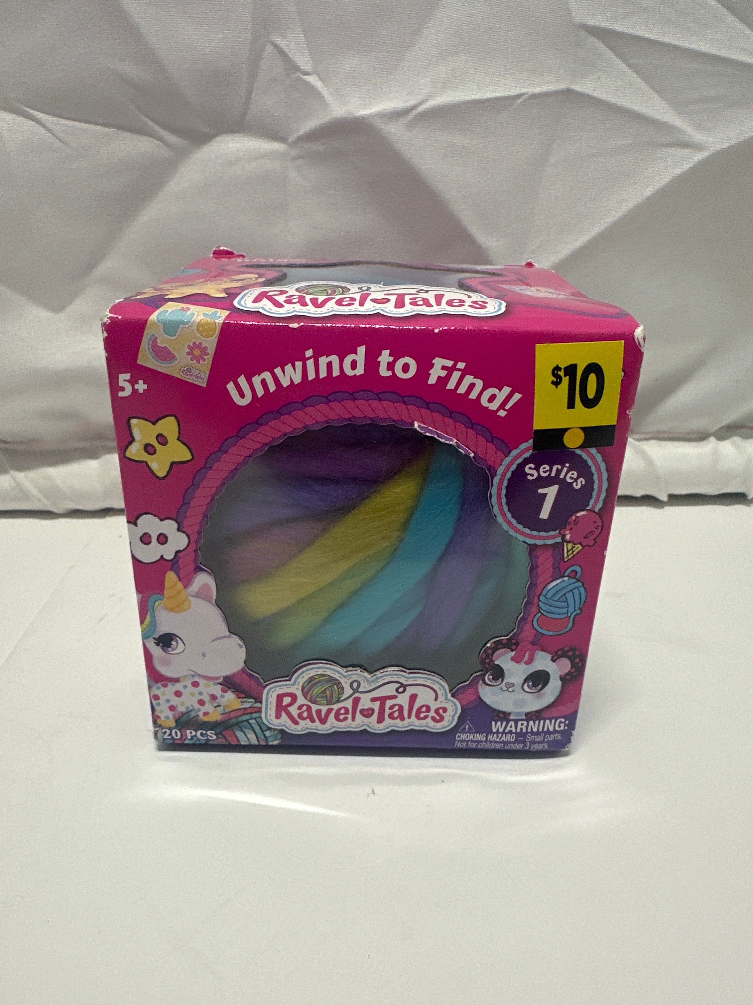 Ravel Tales Surprise Yarn Plush – Series 1 Mystery Toy (20 Pieces, Ages 5+)
