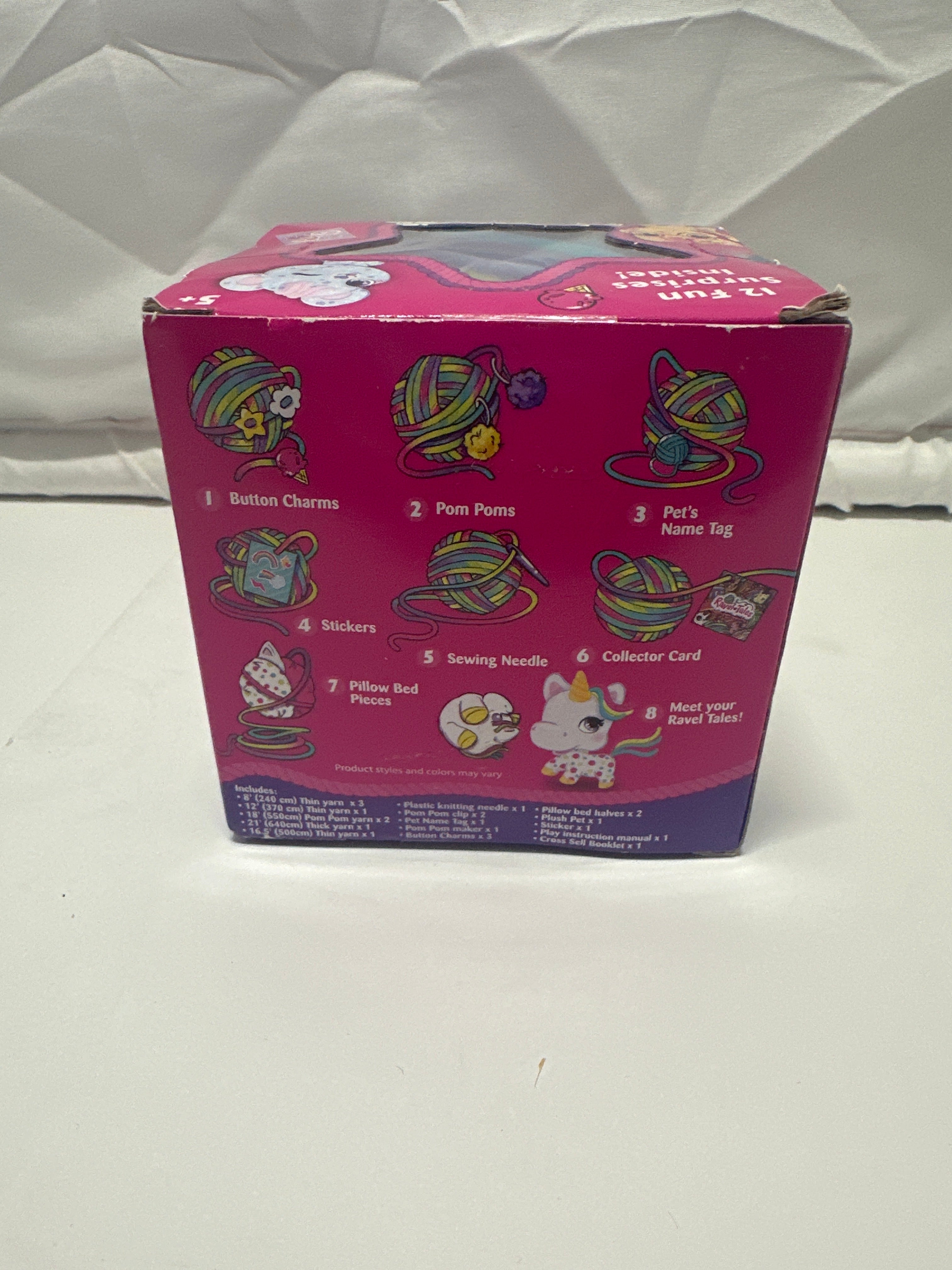 Ravel Tales Surprise Yarn Plush – Series 1 Mystery Toy (20 Pieces, Ages 5+)