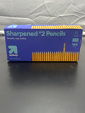 up and up sharpened number 2 HB pencils 144 count