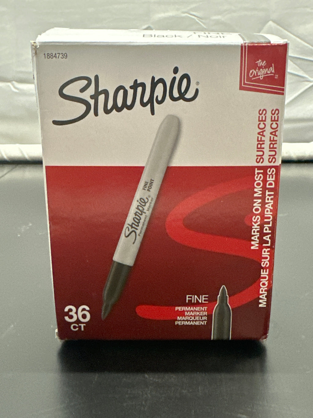 Sharpie fine point permanent markers black 36 count