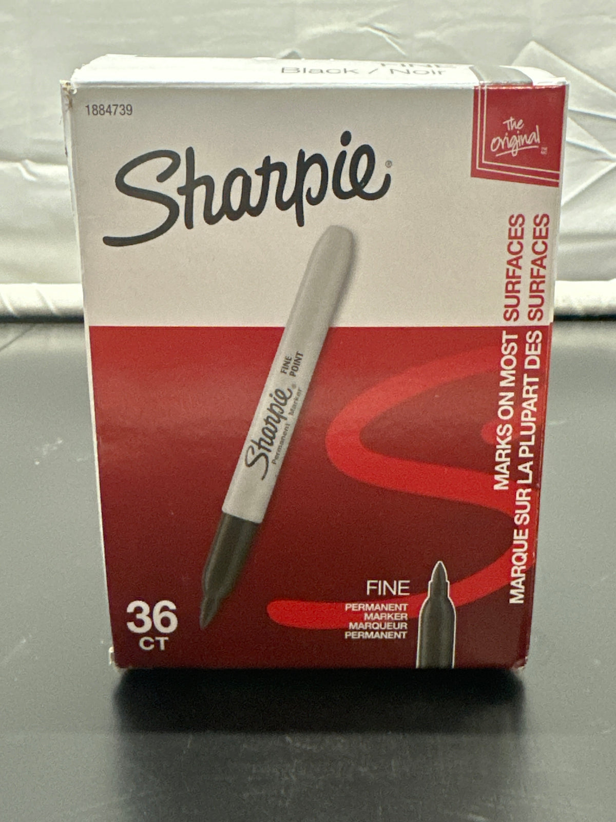 Sharpie fine point permanent markers black 36 count