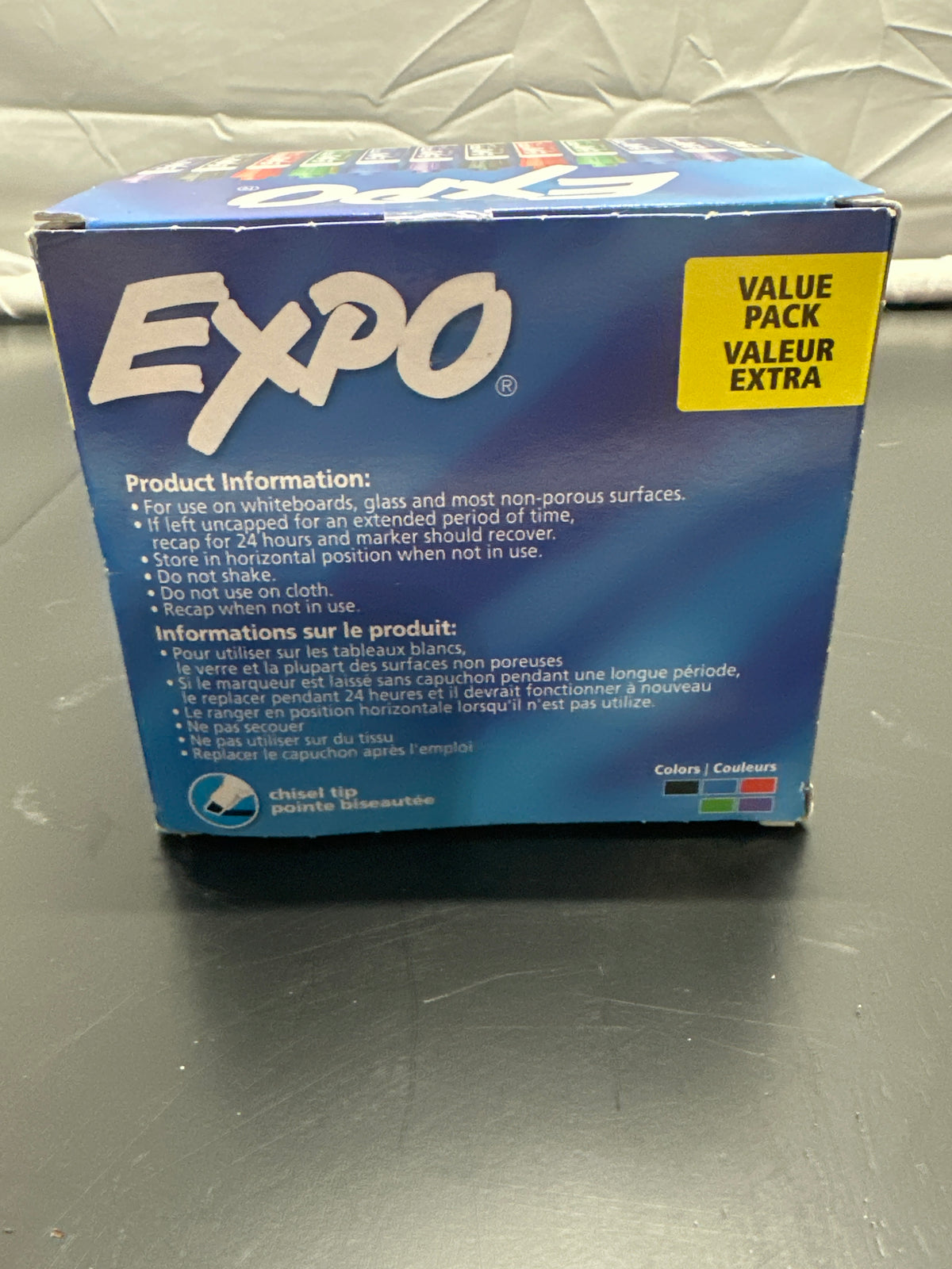 EXPO 36 count dry erase markers package detail