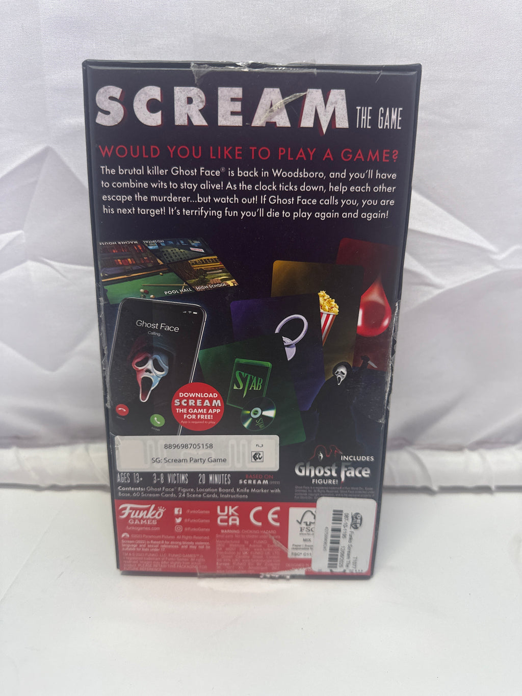 Scream: The Game by Funko Games – Horror Strategy Board Game