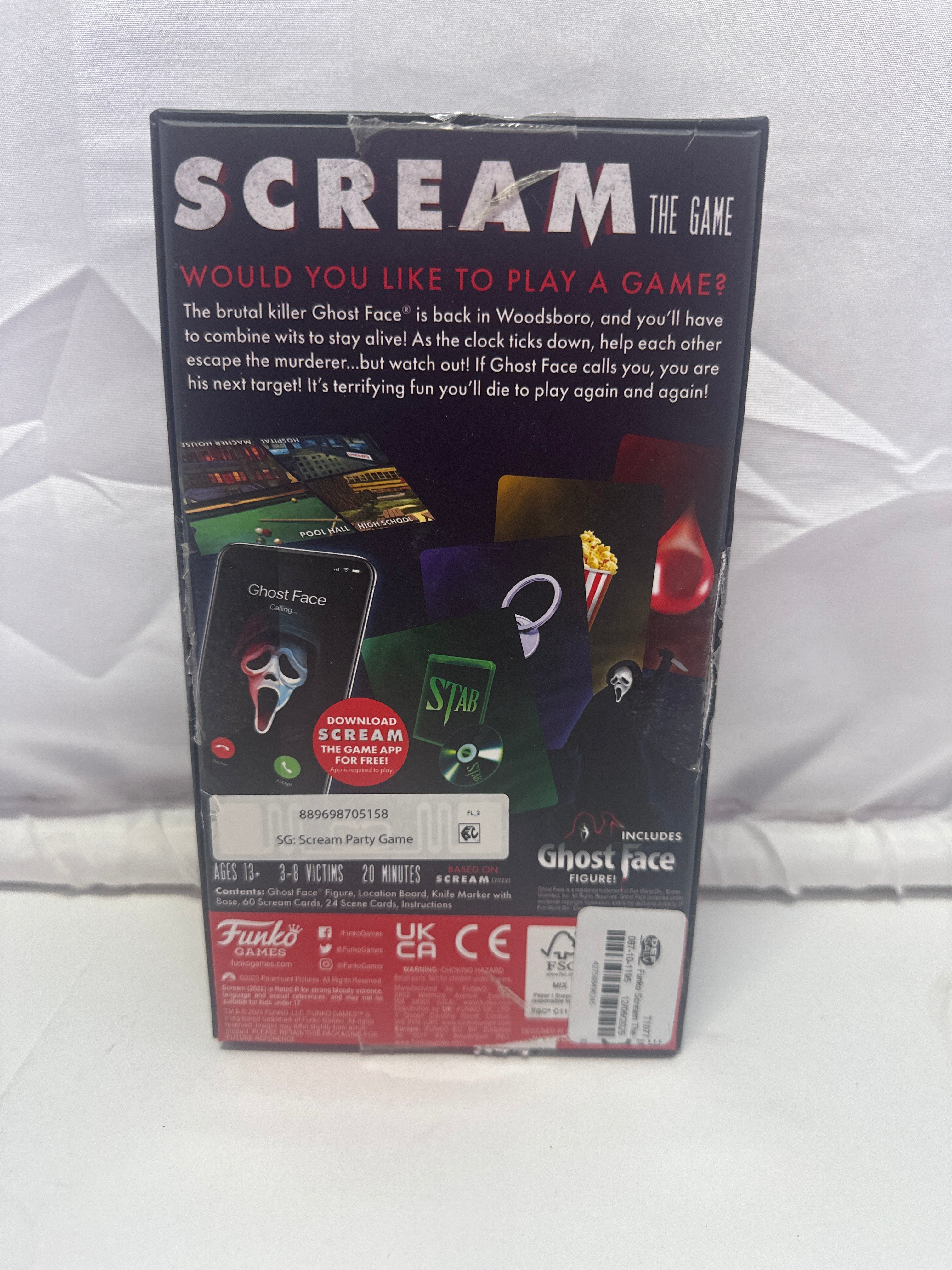 Scream: The Game by Funko Games – Horror Strategy Board Game