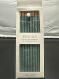 Sugar Paper Essentials deep green pre-sharpened No. 2 pencils 8 pack