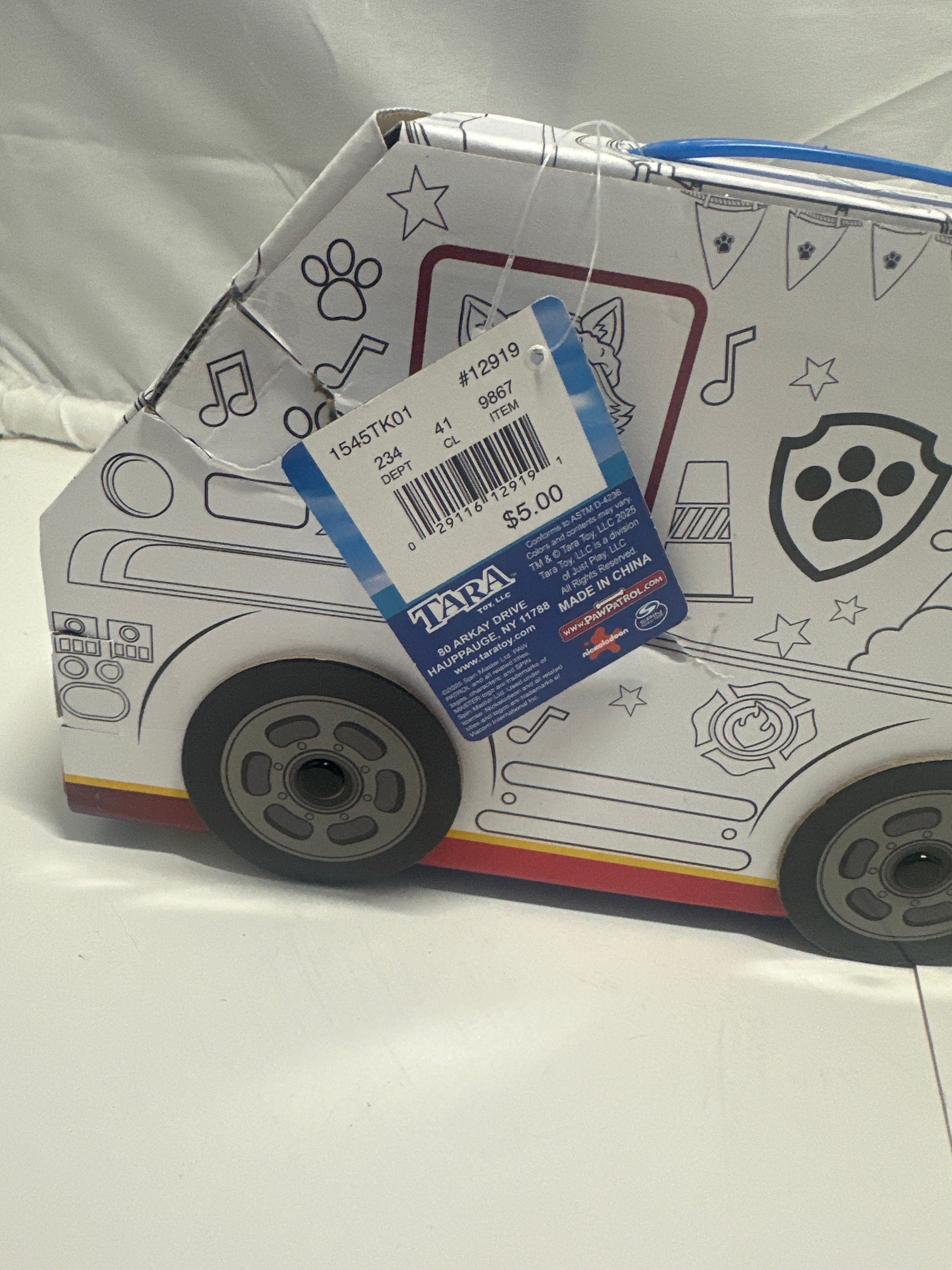 Paw Patrol On-The-Go Activity Fun Set – Coloring & Sticker Kit