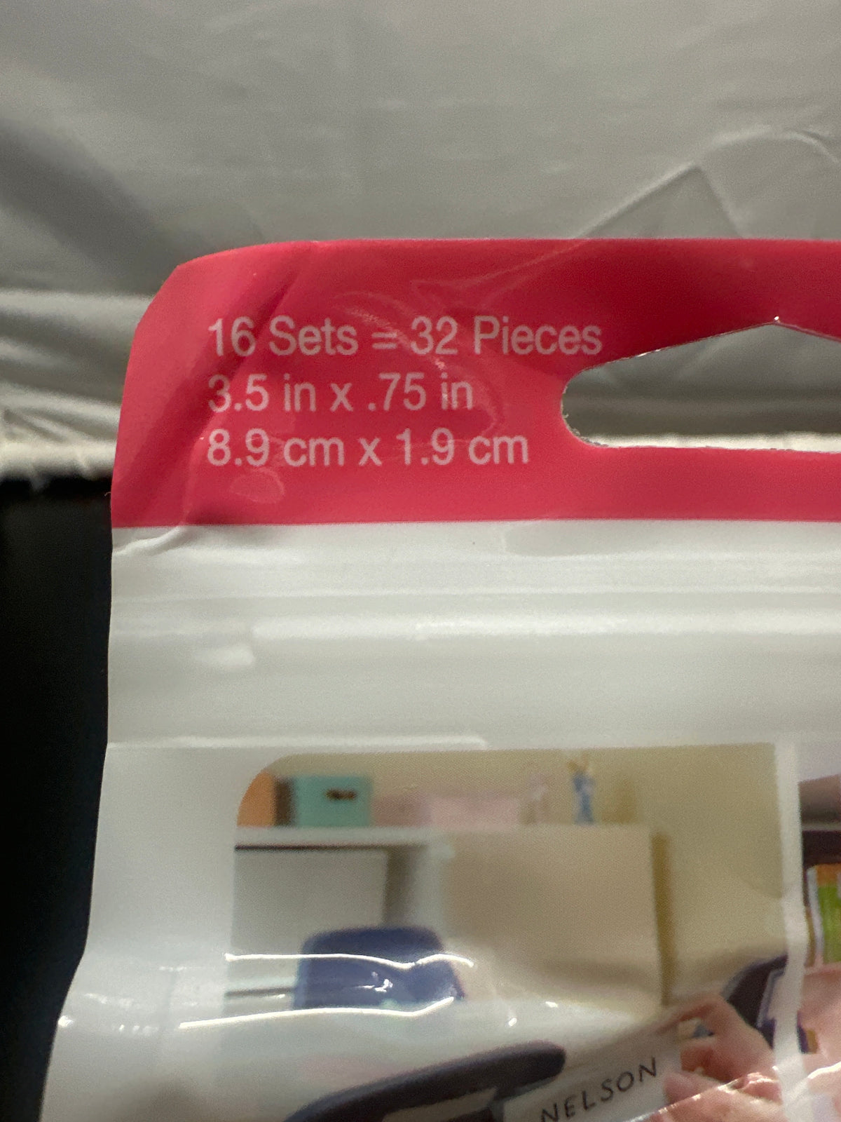 Wrap It Storage Stick Em strips package detail