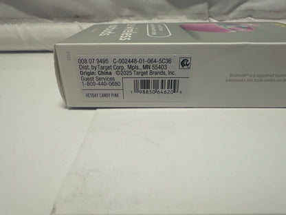 Heyday True Wireless Bluetooth Earbuds Candy Pink