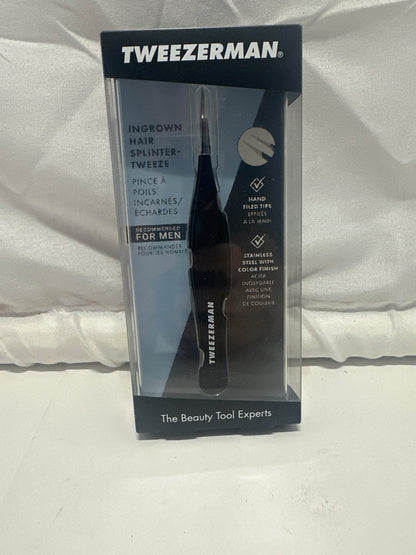 Tweezerman Ingrown Hair / Splinter Tweeze – Precision Stainless Steel Tweezers