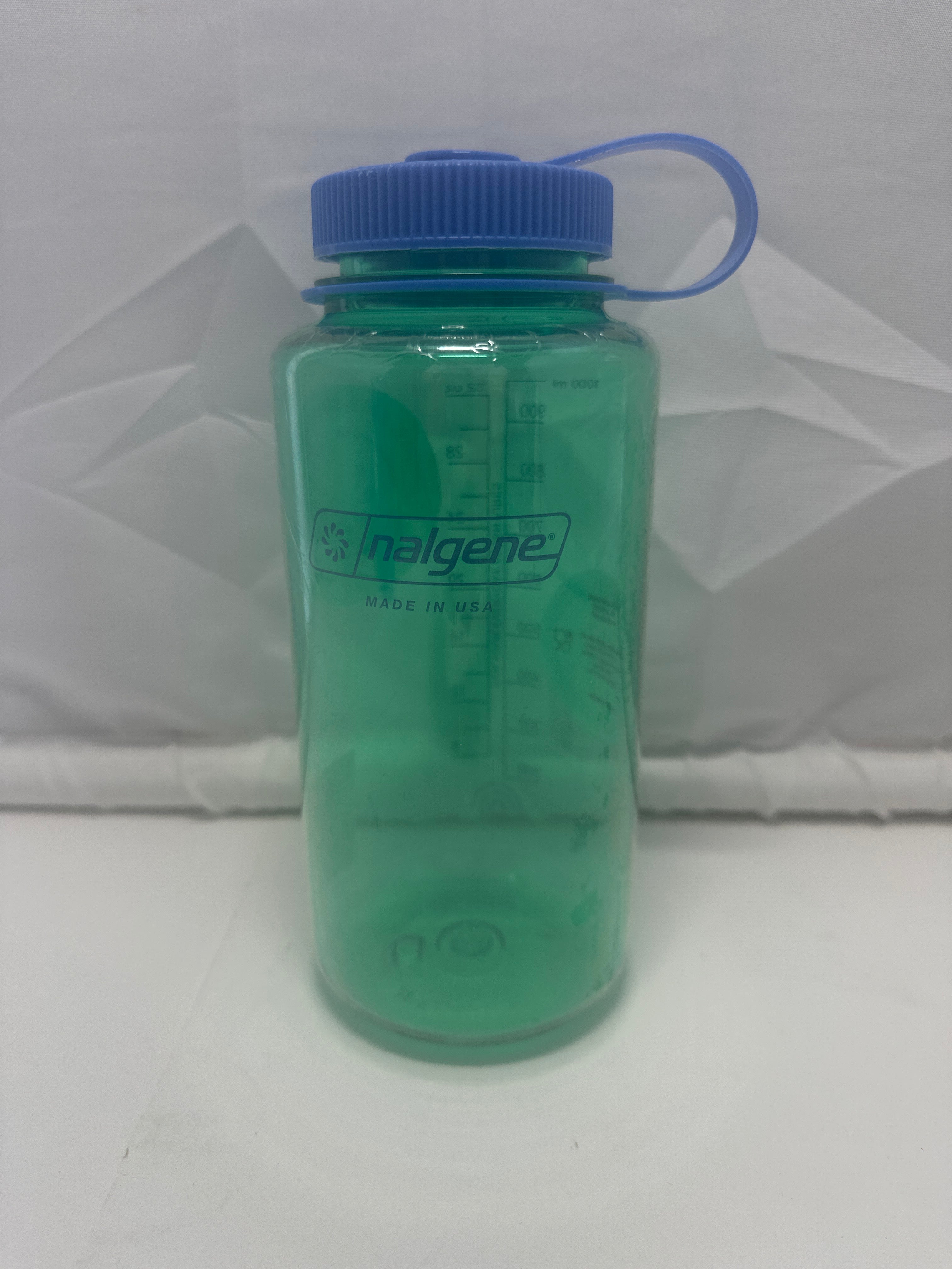 Nalgene Wide Mouth 32 oz Sustain Bottle - Pastel Green
