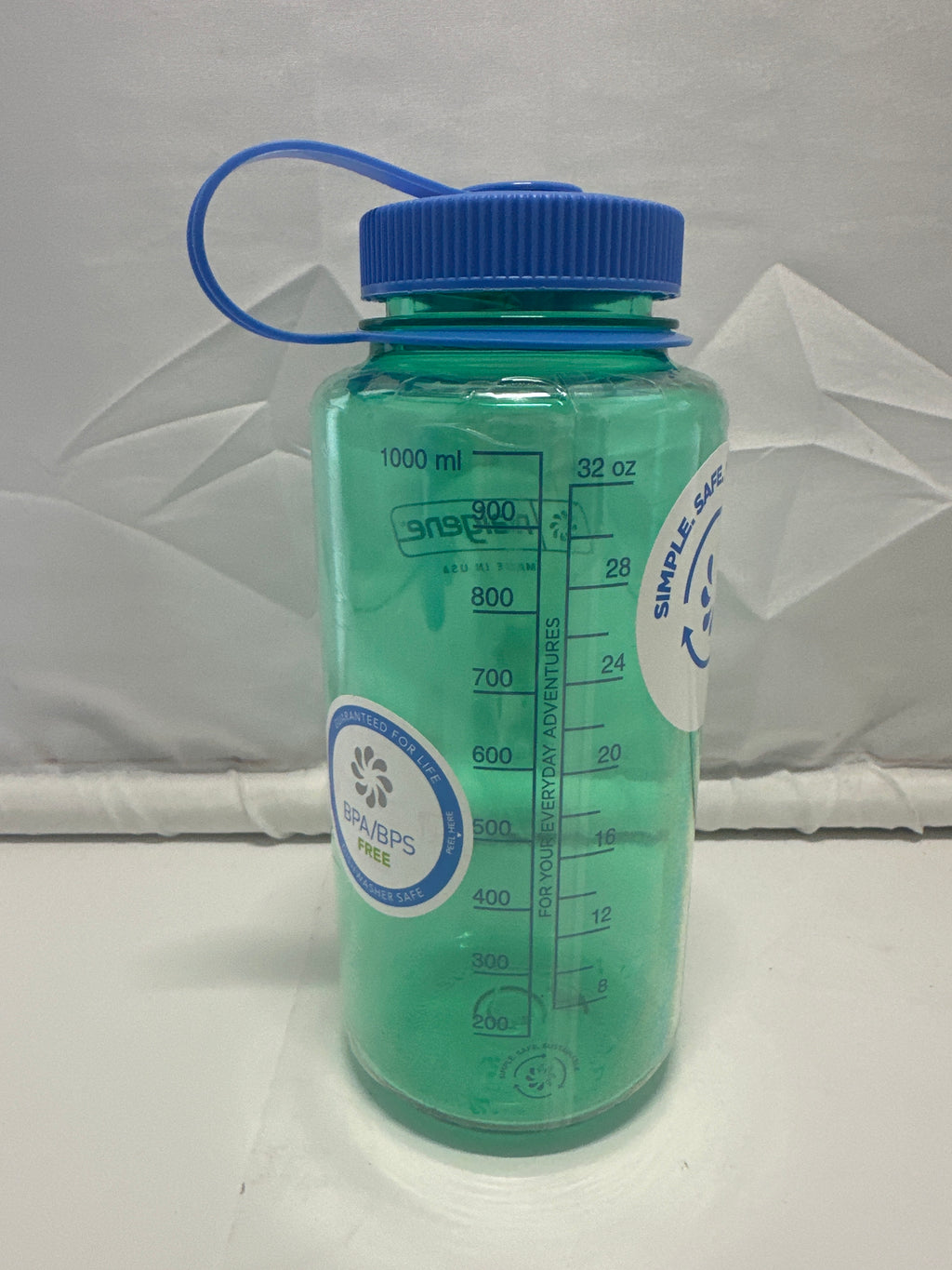 Nalgene Wide Mouth 32 oz Sustain Bottle - Pastel Green