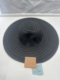 Shade & Shore Black Wide Brim Straw Sun Hat Women’s Beach Hat