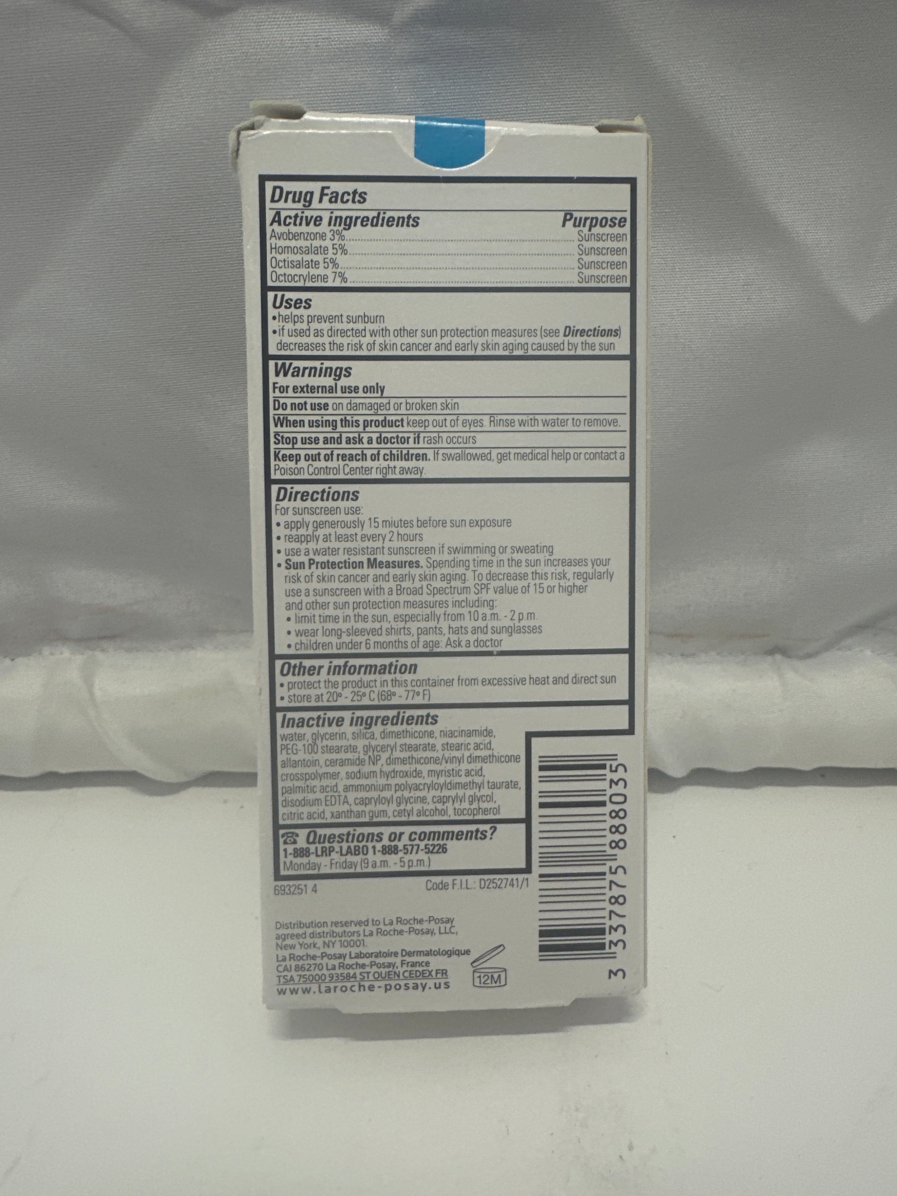 La Roche-Posay Toleriane Double Repair Face Moisturizer UV SPF 30