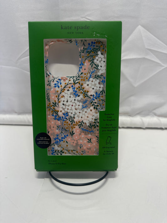 Kate Spade New York® Floral Clear Phone Case for iPhone 15 Pro Max