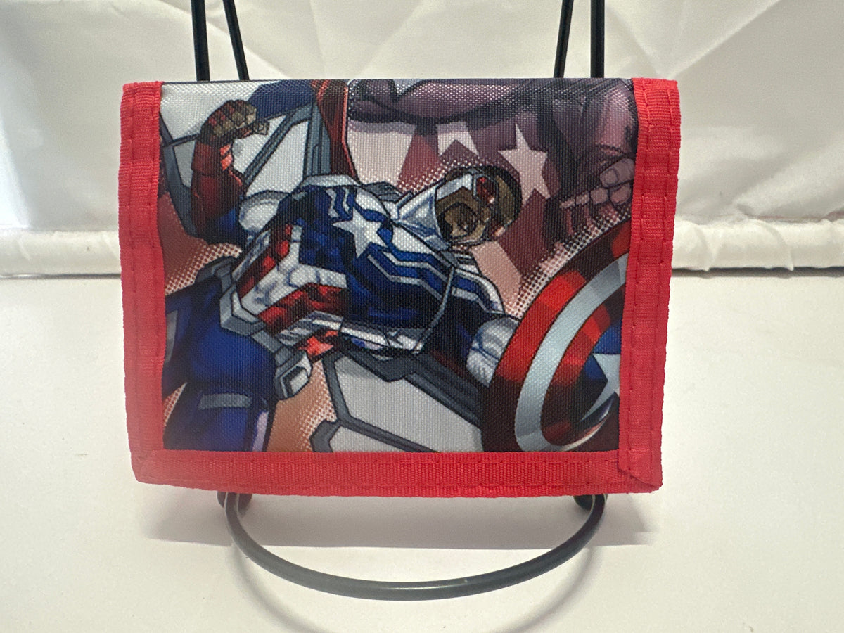 Marvel Captain America kids trifold wallet