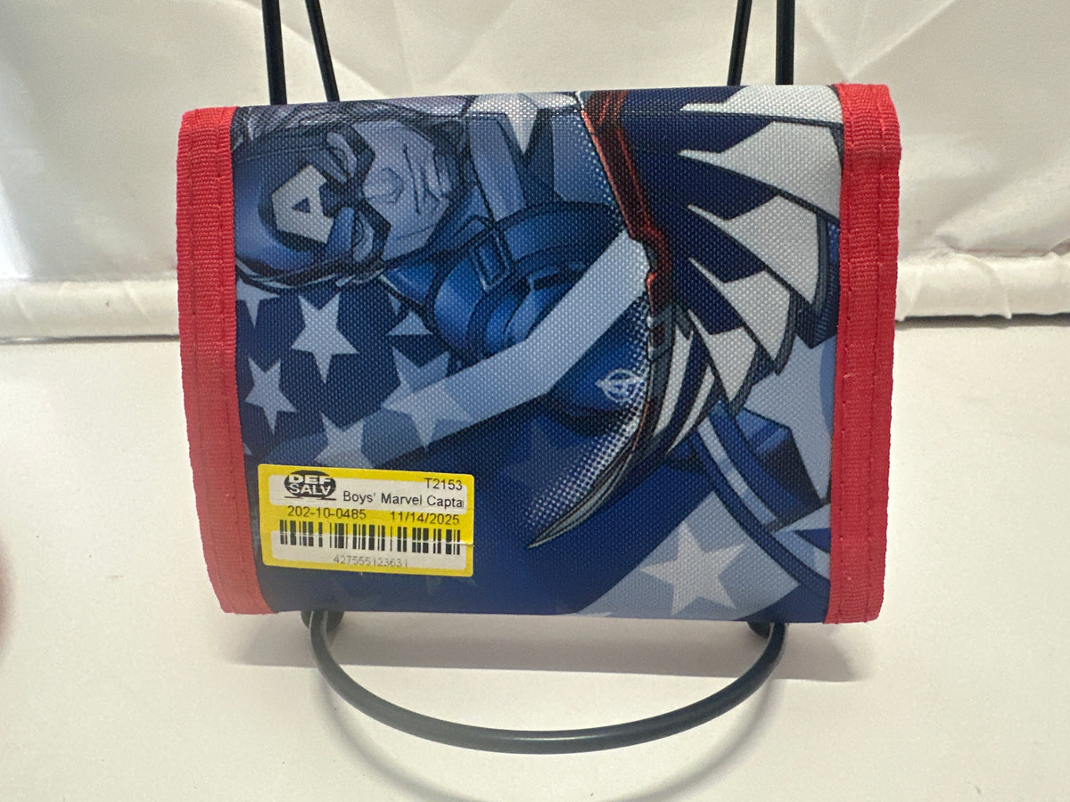 Marvel Captain America kids trifold wallet