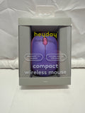 Heyday Compact Wireless Mouse Bluetooth enabled - Purple