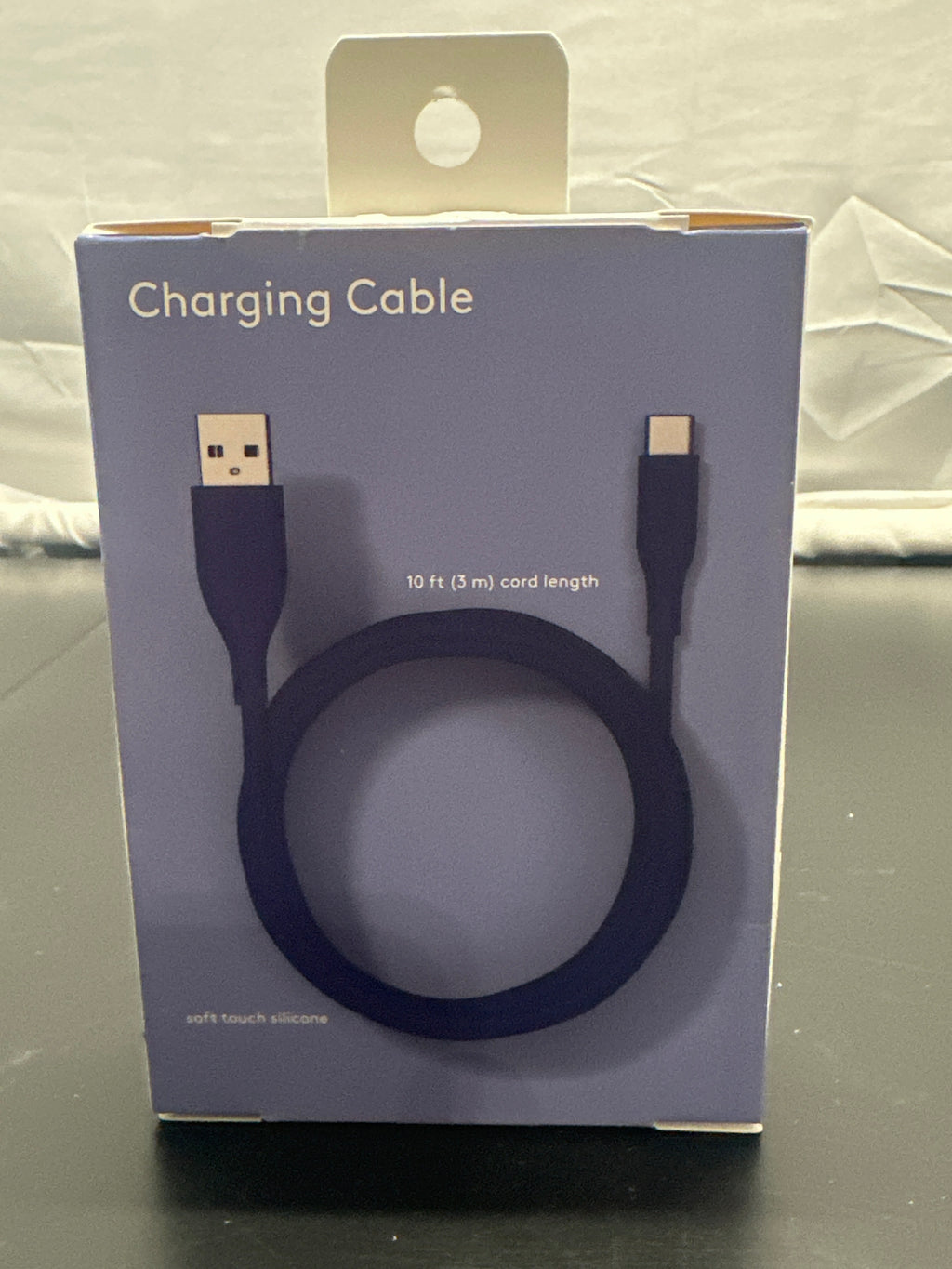 heyday Future Dusk 10ft USB-A to USB-C Charging Cable