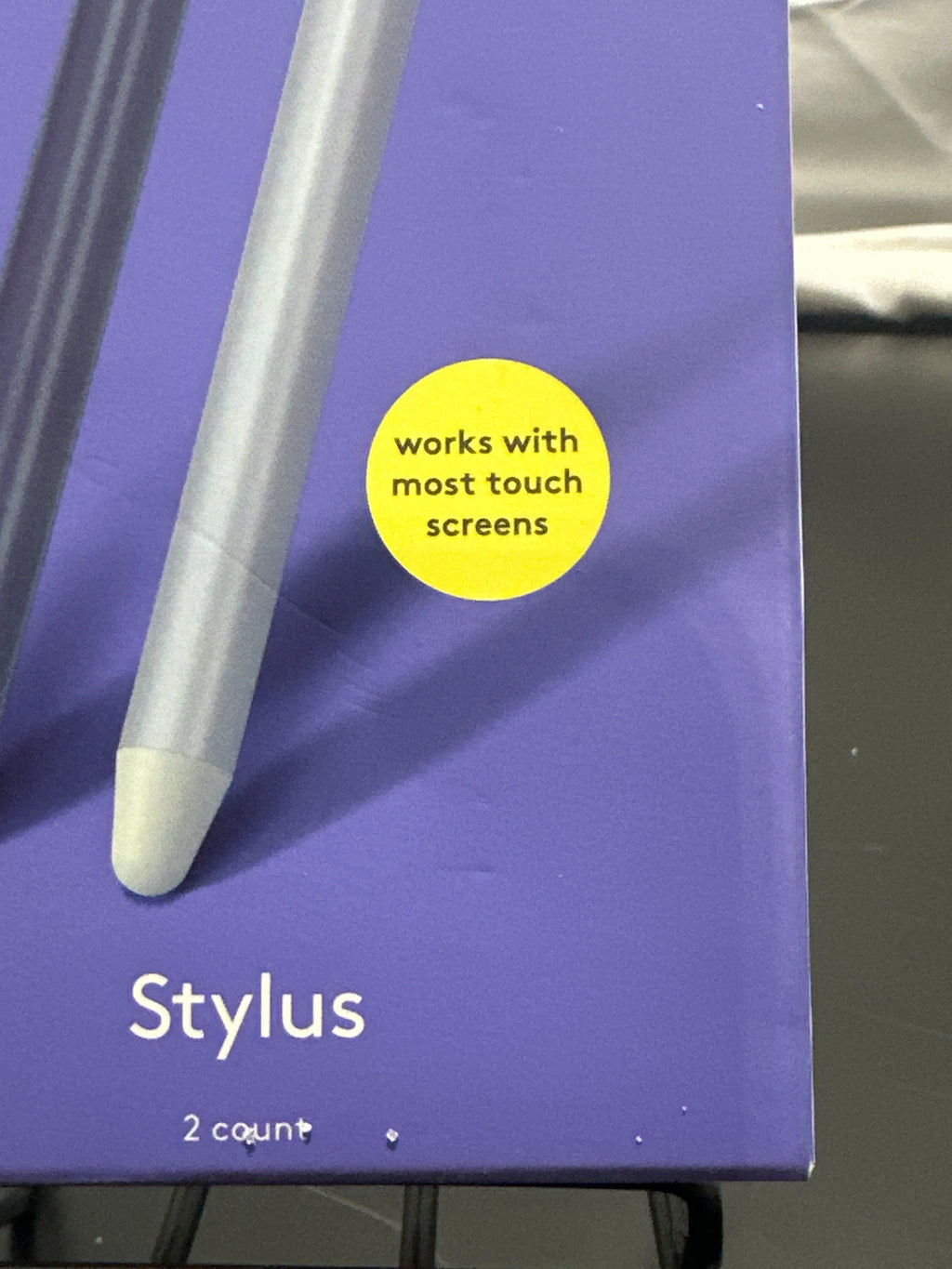 heyday purple and silver stylus set