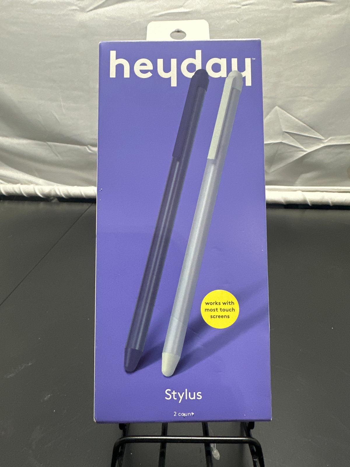 heyday purple and silver stylus set