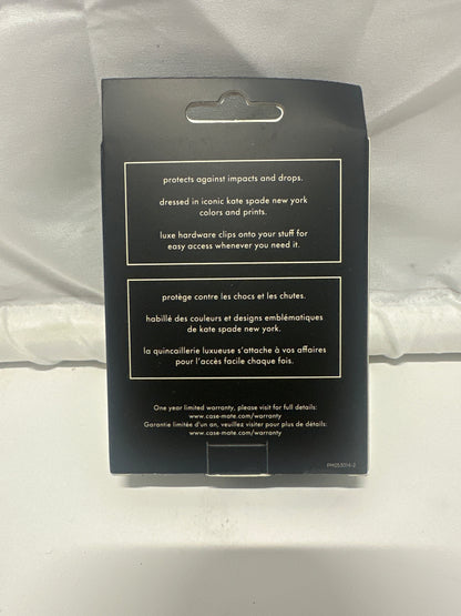 Kate Spade AirPods Case Tortoiseshell Brown Black Wireless Charging