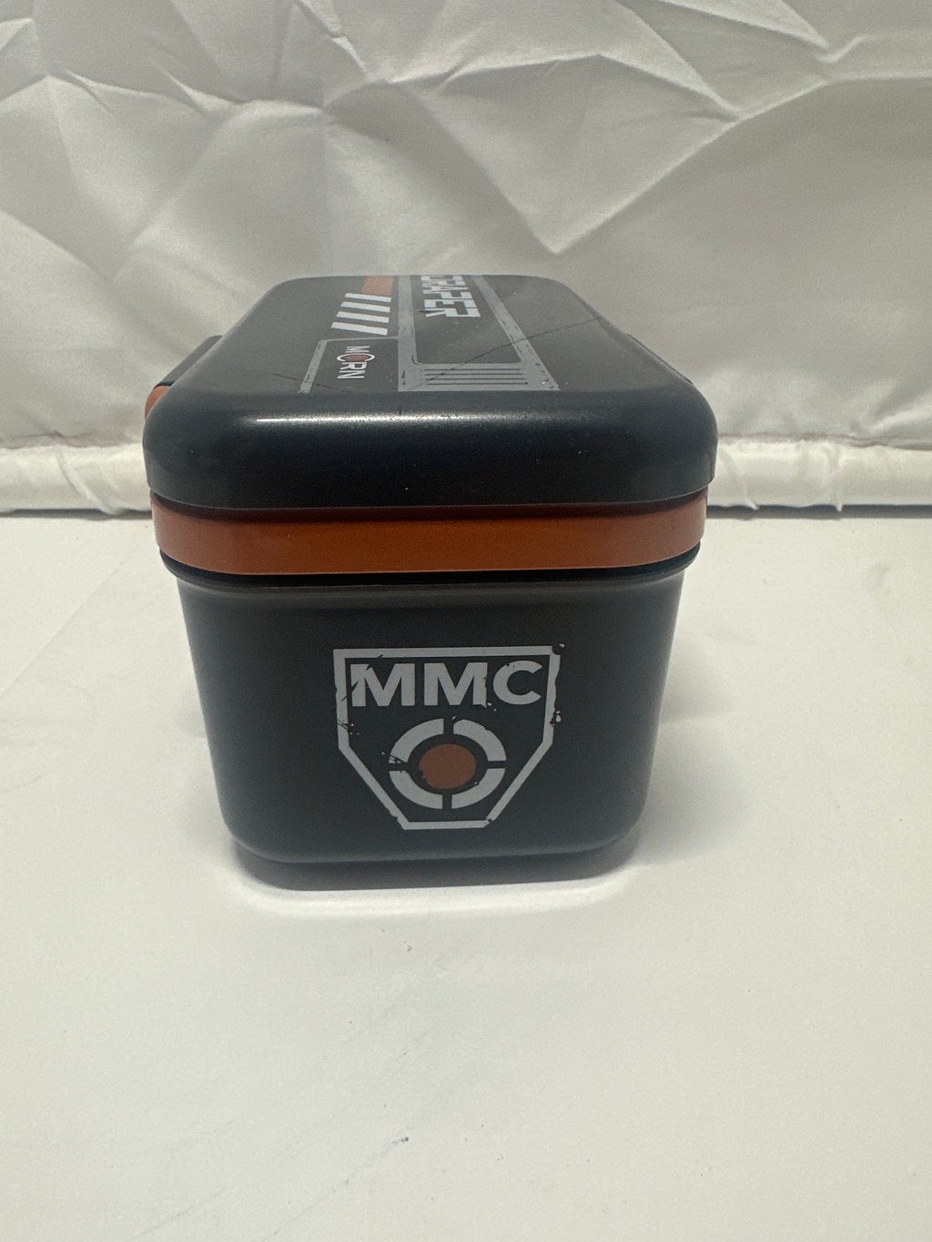 Draper Snack Box Lunch Container – Black & Orange Storage Case