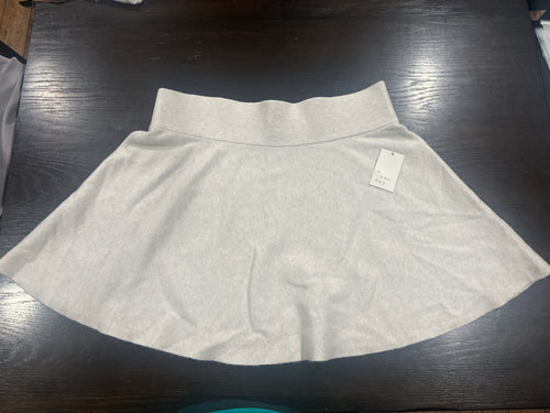 A New Day Women's Oatmeal Knit Pull On Flare Skirt XXL