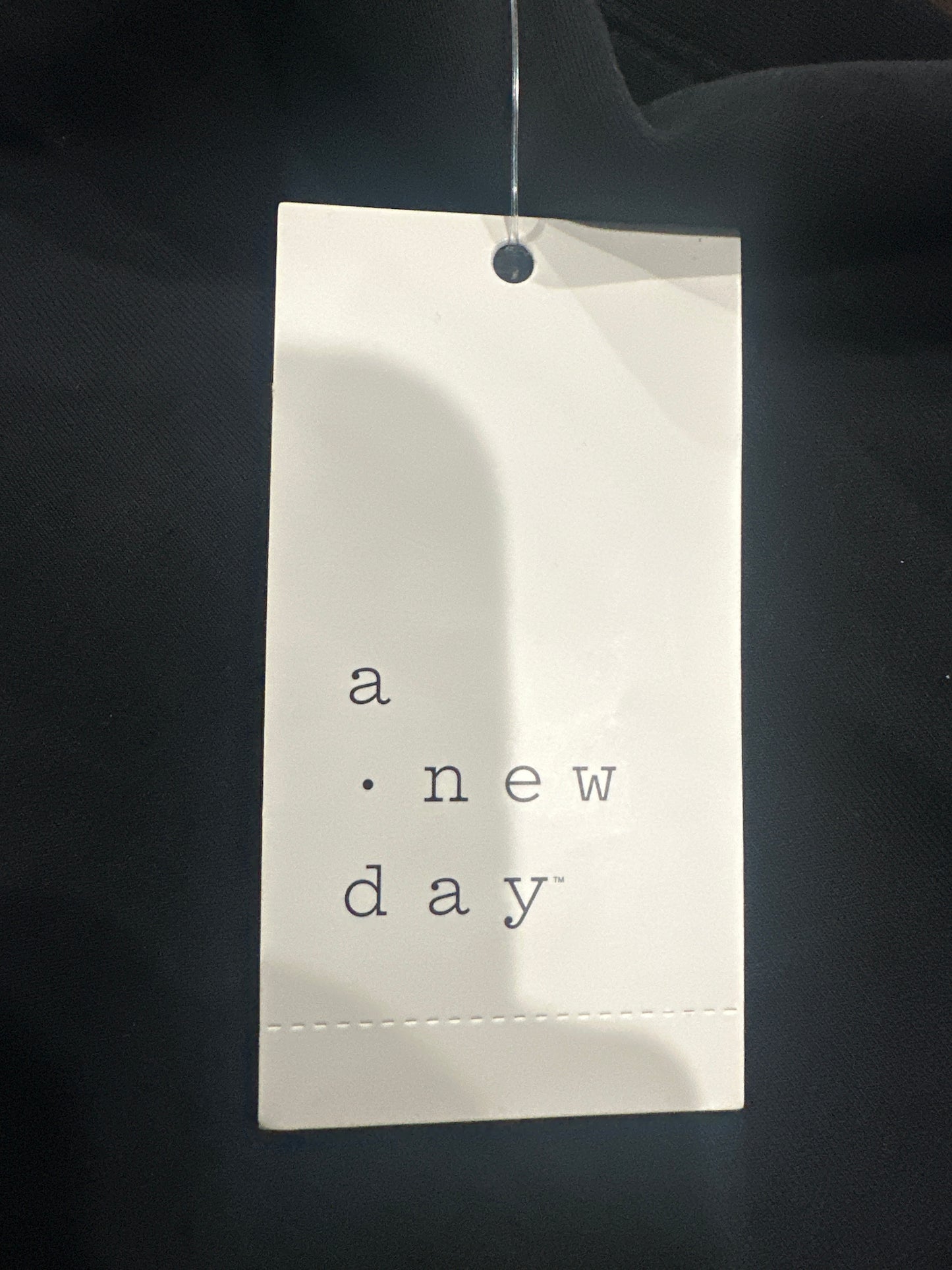A New Day Women's Black High Rise Pull On Pants